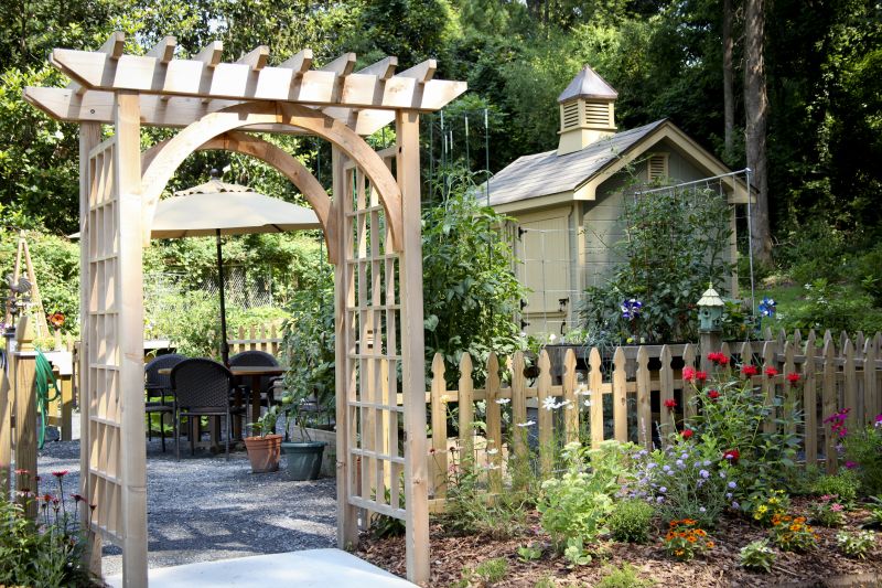 Classic Wooden Arbor